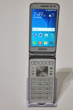 Samsung Galaxy Folder SM-G150 3G Touch Screen Smart Phone Factory Unlocked (White)