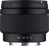 [Samyang] 12mm F2.0 AF Ultra Wide Angle Auto Focus Lens for Sony E Mount (SYIO12AF-E) Black