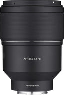 [Samyang] 135mm F1.8 AF Full Frame Auto Focus Telephoto Lens for Sony E Mount Cameras, Black