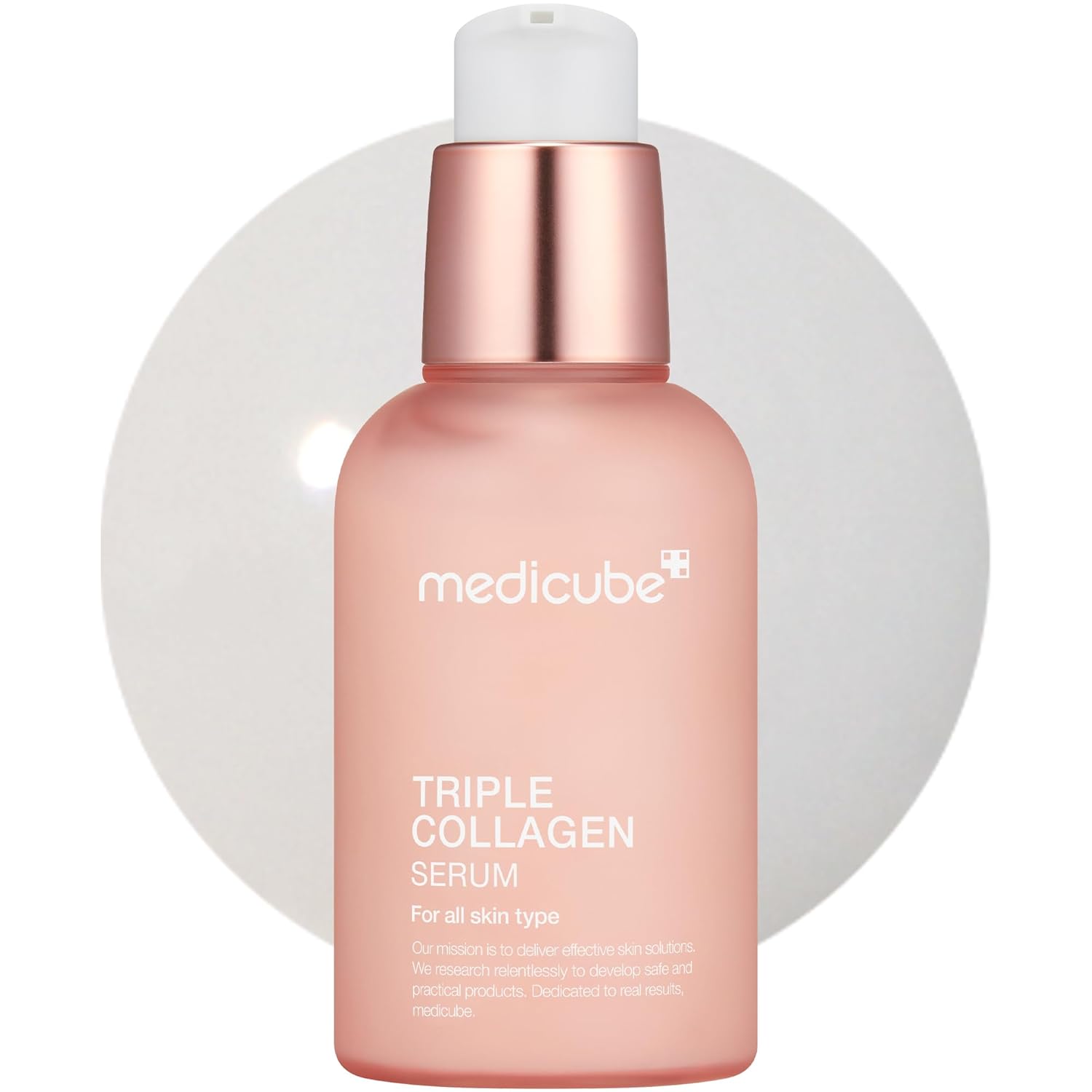 [MediCube] Triple Collagen Serum 1.85 fl.oz - Nourish dull skin with Triple Collagen Complex - A lightweight serum with Niacinamide and Hyaluronic Acid - Korean Skincare