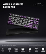 Leopold FC750RBT PD Grey Purple Korean Red (Linear Switch)