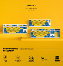Leopold FC660M PD Swedish White Korean Clicky (Blue Switch)