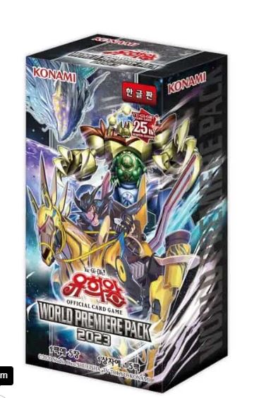 Yugioh Cards “World Premiere Pack 2023” WPP4-KR Booster Box Korean Ver