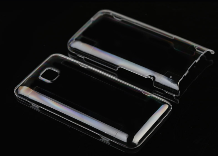 Mive Style folder M120 Case clear hard Plastic casing LCD protector film