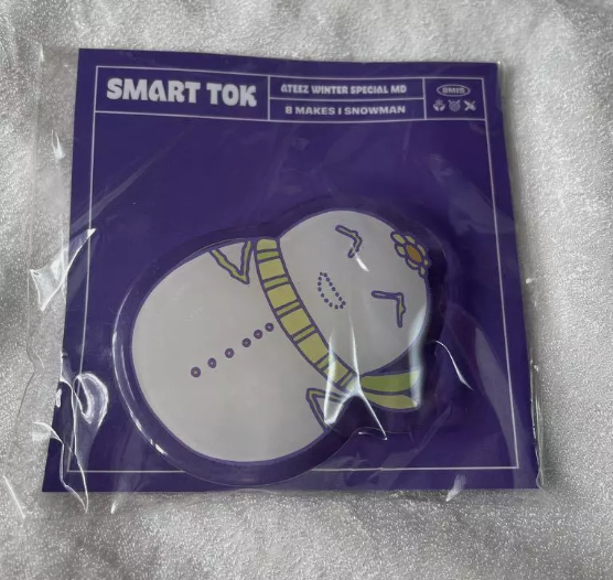 [ATEEZ] Snowman Factory Smart Toc Grip Kpop