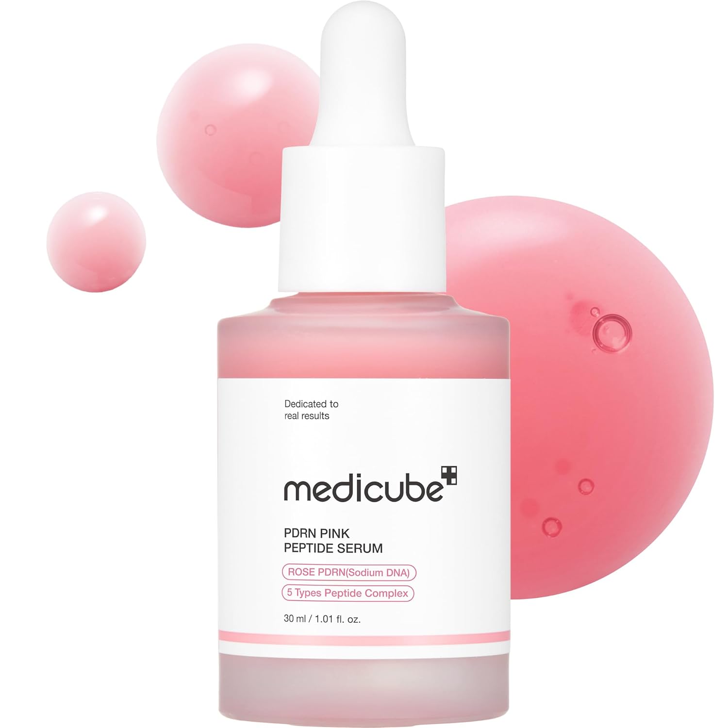 [Medicube] PDRN Pink Peptide Serum, Pink glow serum, Peptide, Niacinamide, Hydrating & Moisturizing & Firming, Uneven Skin Tone, Korean Skincare