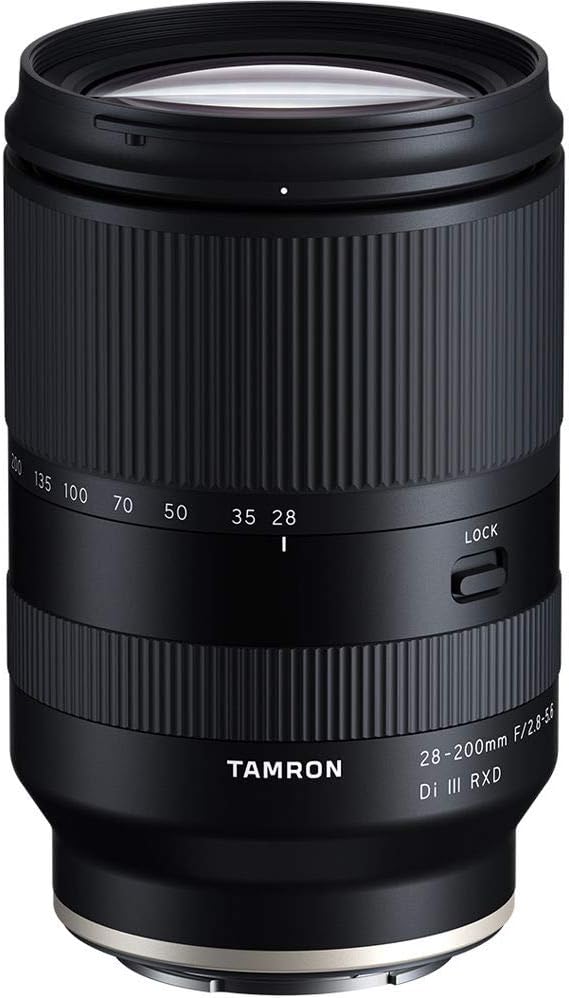 [Tamron] 28-200 F/2.8-5.6 Di III RXD for Sony Mirrorless Full Frame/APS-C E-Mount, Model Number: AFA071S700, Black