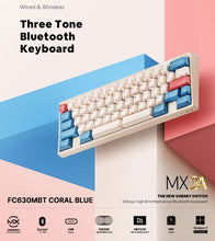 Leopold FC630MBT MX2A Coral Blue Korean Non-Click (Brown Switch)