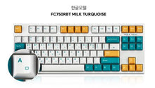Leopold FC750RBT PD Milk Turquoise Korean Silent Red (Silent Linear Switch)