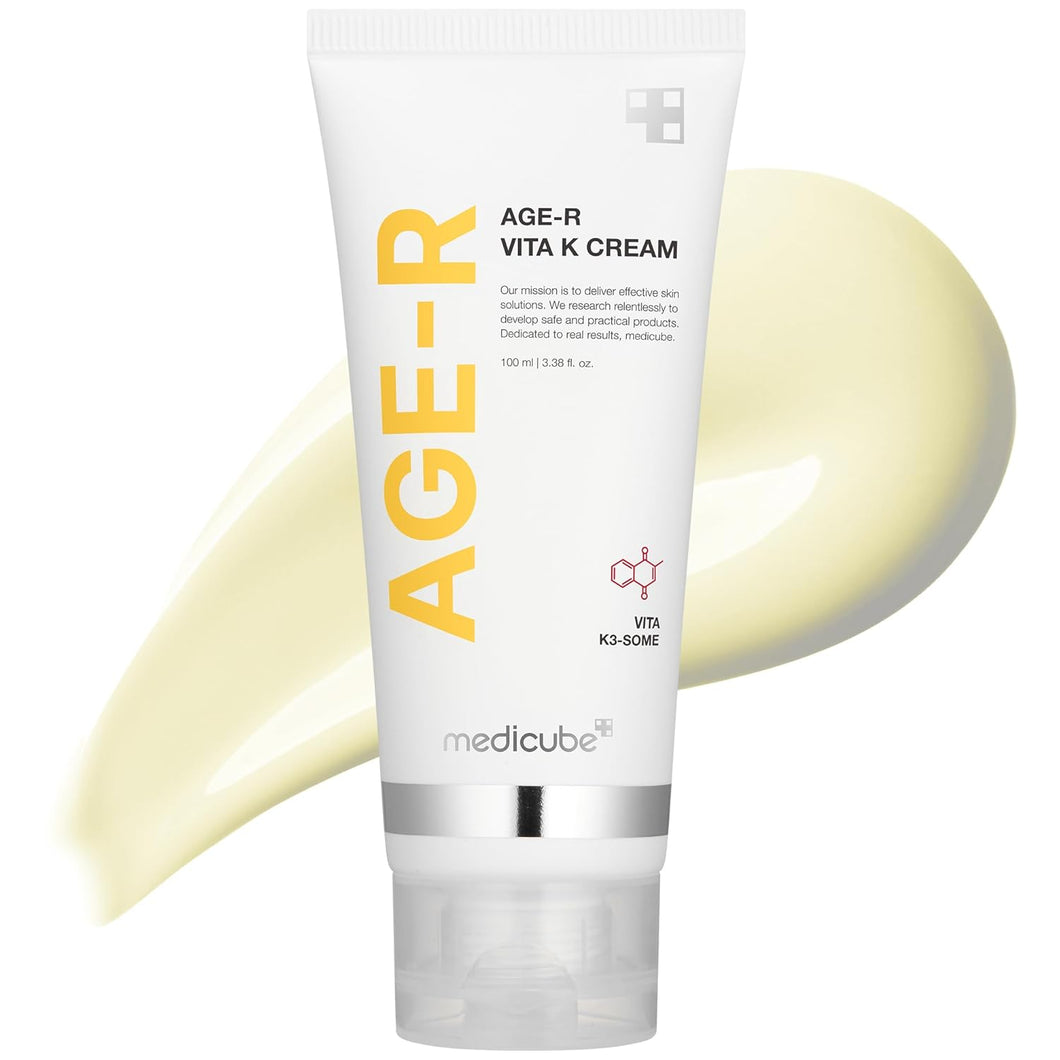 [Medicube] Age-R VITA K Cream for Skin Care Devices - Elastisty Boost for Stretched Skin - Special Ingredients Targeting Redness - Hypoallergenic - Korean Skin Care