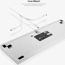 Leopold FC900R MX2A Swedish White Korean Non-Click (Brown Switch) — Wired Model
