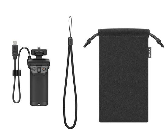 Original Sony VCT-SGR1 Shooting Grip (with Pouch, Wrist Strap & Cable Clamper)