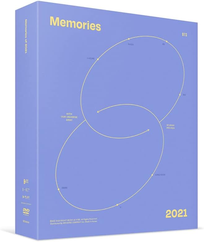 [BTS] Dreamus BTS - Memories of 2021 (DVD)