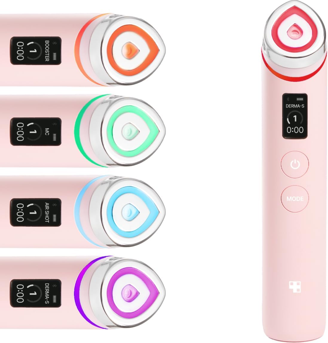 [Medicube] Age-R Booster Pro Pink | 6-in-1 Real Glass Glow Beauty Massager | Looking Glass Skin | Korean Skin Care