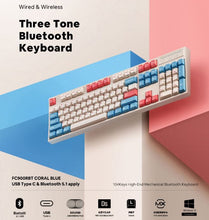 Leopold FC900RBT MX2A Coral Blue Korean Non-Click (Brown Switch)