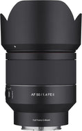 [Samyang] AF 50mm f/1.4 Series II Full Frame Auto Focus Lens for Sony E (SYIO5014-E),Black