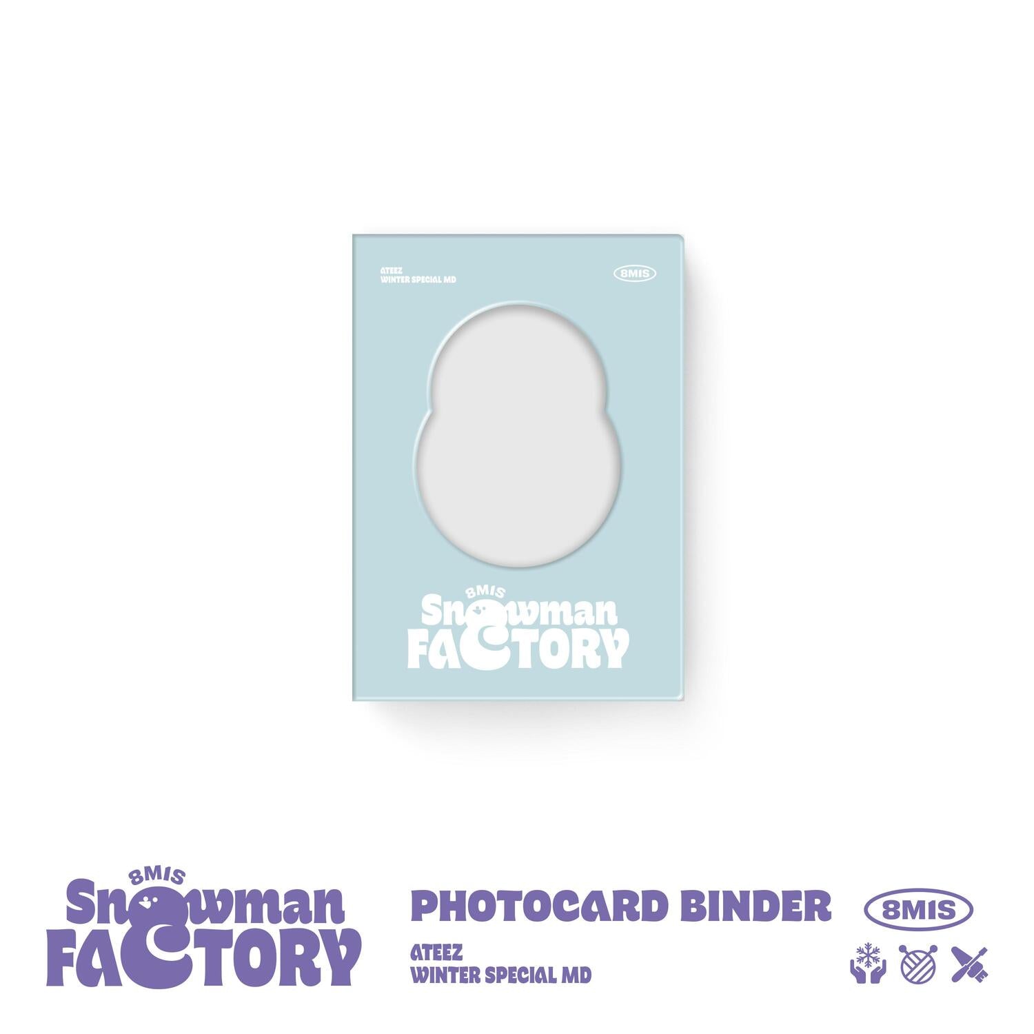 [ATEEZ]  Snowman Factory Photocard Binder