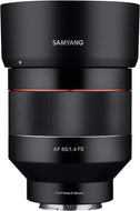 [Samyang] SYIO85AF-E 85mm F1.4 Auto Focus Weather Sealed Lens for Sony E-Mount