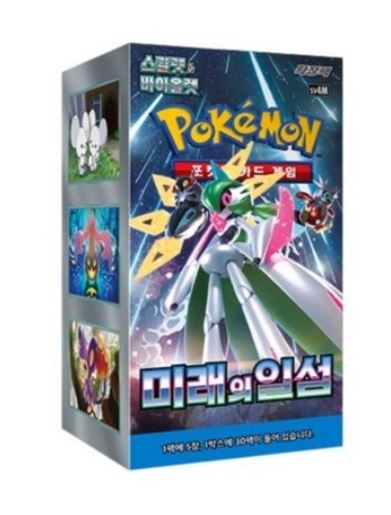 Pokemon Cards “Future Flash” sv4M Booster Box Korean Ver