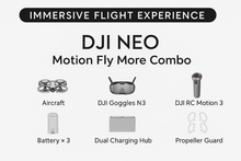 DJI Neo Motion Fly More Combo Camera Drone ( Goggles N3 /RC Motion3) -No Tariffs
