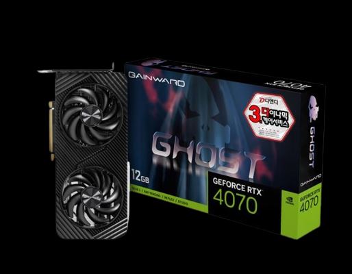 GAINWARD GeForce RTX 4070 ghost D6X 12GB with DLSS 3