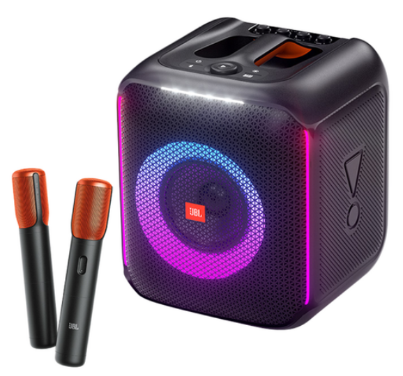 JBL PARTYBOX ENCORE Portable Bluetooth Party Speaker w/Wireless Microphone 2p