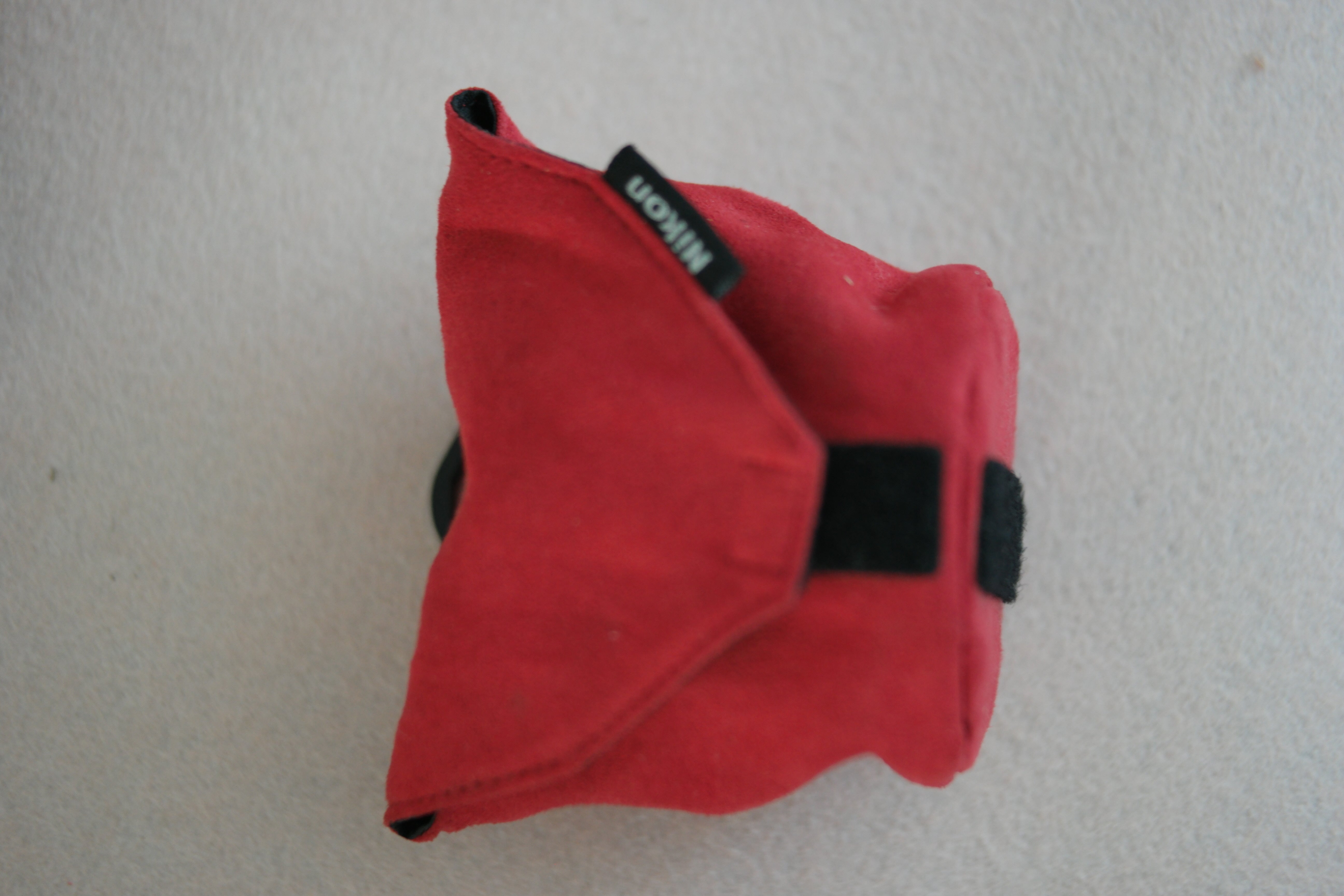 Digital mirrorless camera suede case(Red)