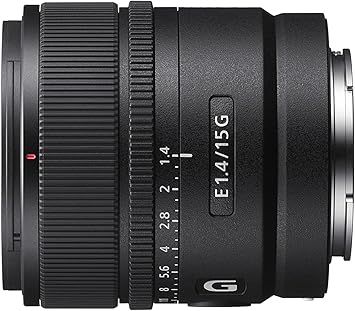 [Sony E] 15mm F1.4 G APS-C Large-Aperture Wide-Angle G Lens SEL15F14G