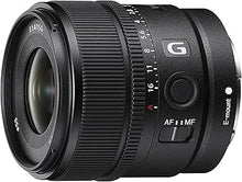 [Sony E] 15mm F1.4 G APS-C Large-Aperture Wide-Angle G Lens SEL15F14G