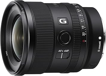 [Sony FE] 20mm F1.8 G Full-Frame Large-Aperture Ultra-Wide Prime Angle G Lens, Model: SEL20F18G,Black