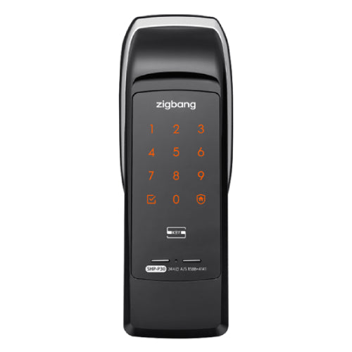 SAMSUNG SHP-P30 Non-perforated Push Pull Door Lock Password Key Tag Wireless