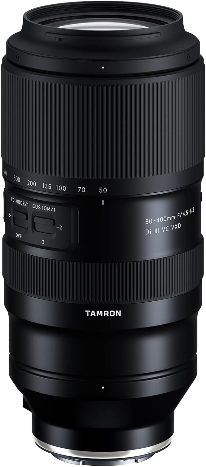 [Tamron] 50-400mm f/4.5-6.3 Di III VC VXD Lens for Sony/nikon Full Frame Mirrorless Cameras