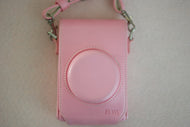 Digital mirrorless camera hard leather_case(Pink)