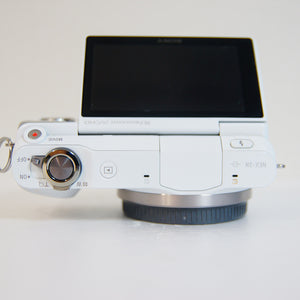 Sony Nex-3N Mirrorless Digital Slr Camera White color Body (No battery&No Lens)