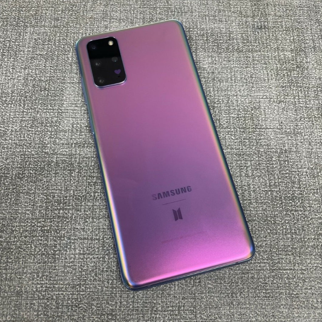 Galaxy s20+ 5G BTS 256GB SIMフリーSAMSUNGパープル - 携帯電話 