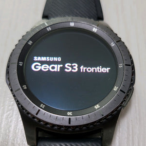 Samsung Galaxy Gear S3 Frontier Smartwatch SM-R760 Bluetooth Ver. [Dark Gray] Used