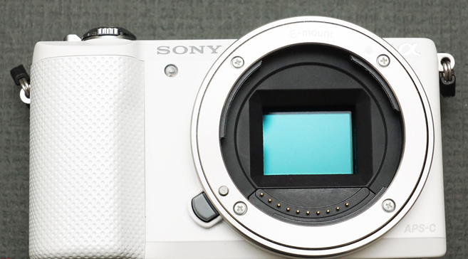 Sony A5000 Compact Digital Camera White /Black Body (No battery & No Lens) USED