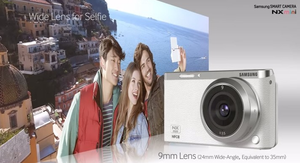NEW Samsung NX Mini SMART CAMERA Body with 9mm Lens KIT /20.5MP,W-iFi,NFC