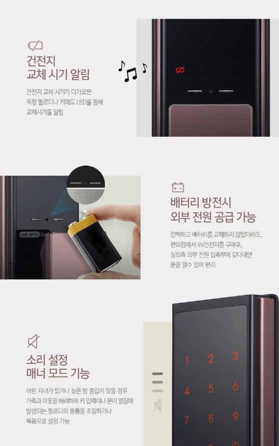 Samsung Doorlock SHP-DP751