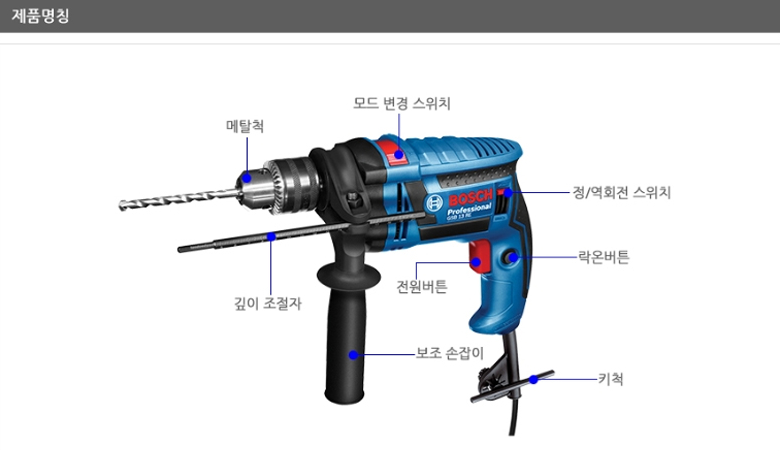 BOSCH AUTOMATIC TOOL - 650W GSB 13 RE PROFESSIONAL