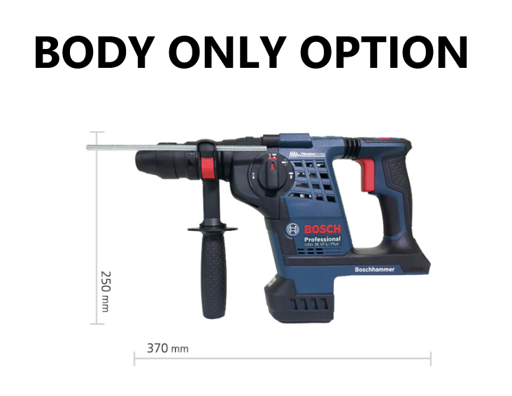 BOSCH GBH 36VF-LI Plus PROFESSIONAL CORDLESS ROTARY HAMMER WITH SDS PLUS