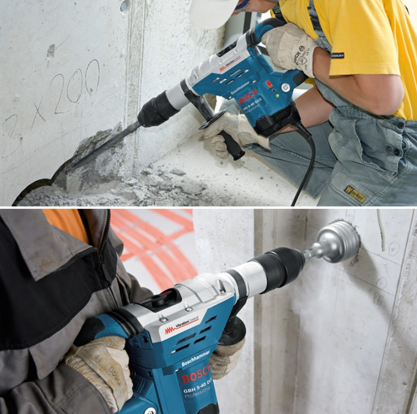 BOSCH GBH 5-40 DCE PROFESSIONAL ROTARY HAMMER WITH SDS MAX