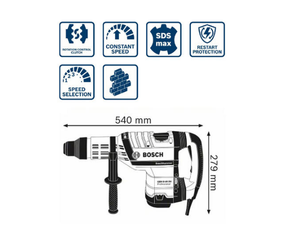 BOSCH GBH 8-45 DV