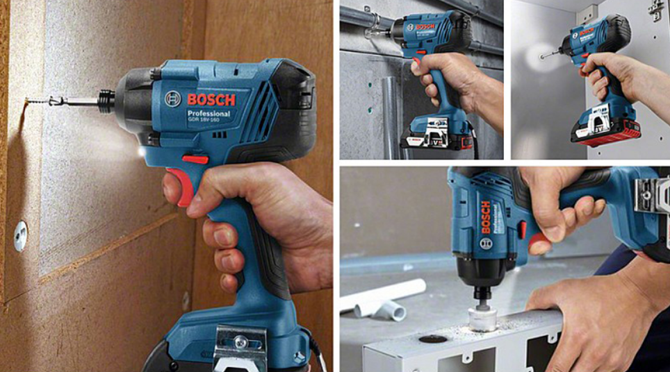 BOSCH GDR 18V-160 PROFESSIONAL CORDLESS IMPACT DRIVER