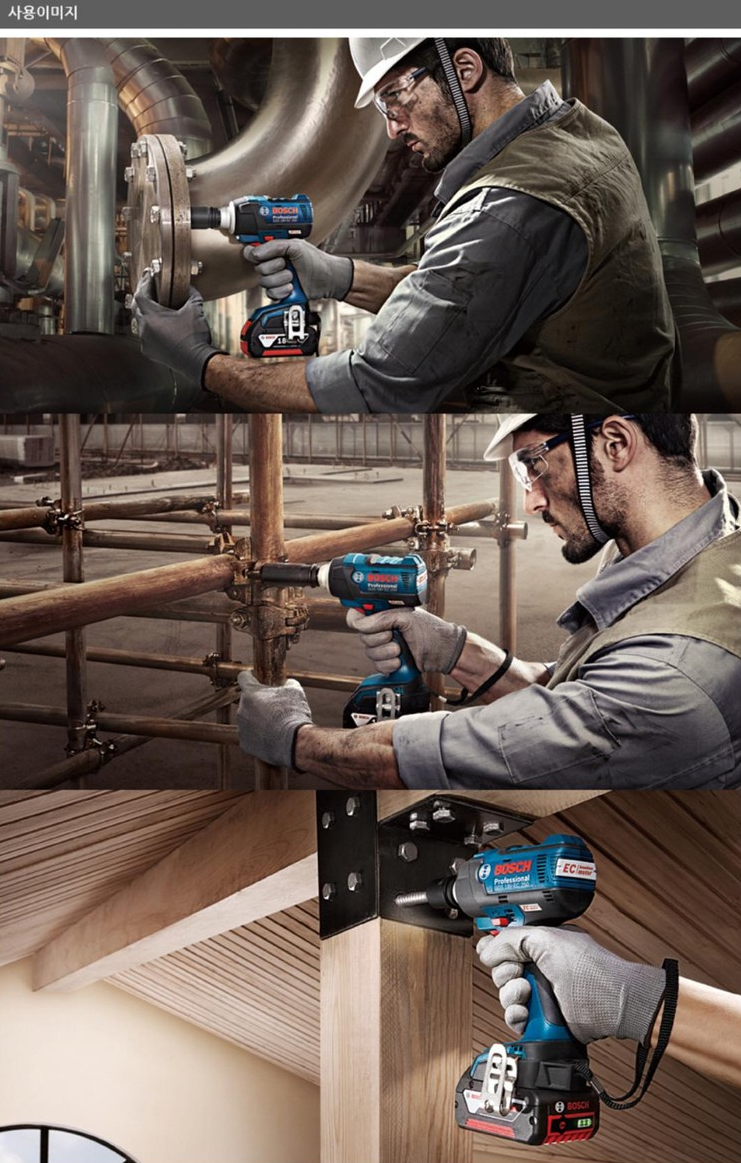 BOSCH GDS 18V-EC 250 PROFESSIONAL CORDLESS IMPACT WRENCH