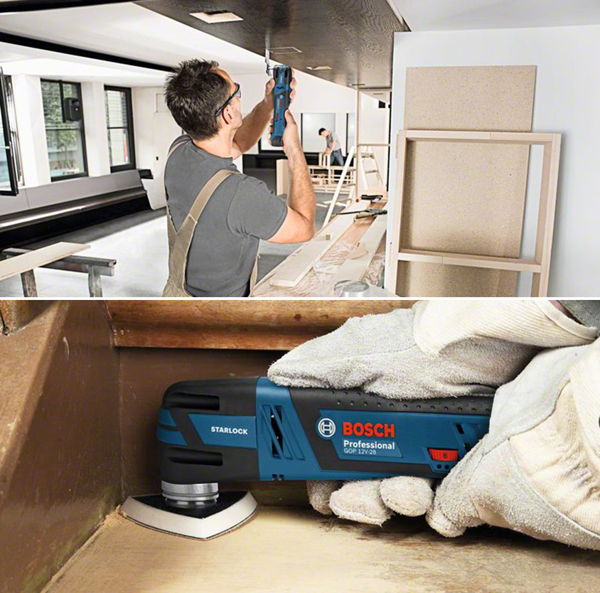 BOSCH GOP 10.8V-28 PROFESSIONAL CORDLESS MULTI-CUTTER