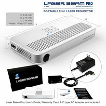 Laser Beam Pro C200 200-Lumen WXGA Pico Projector with Wi-Fi‎