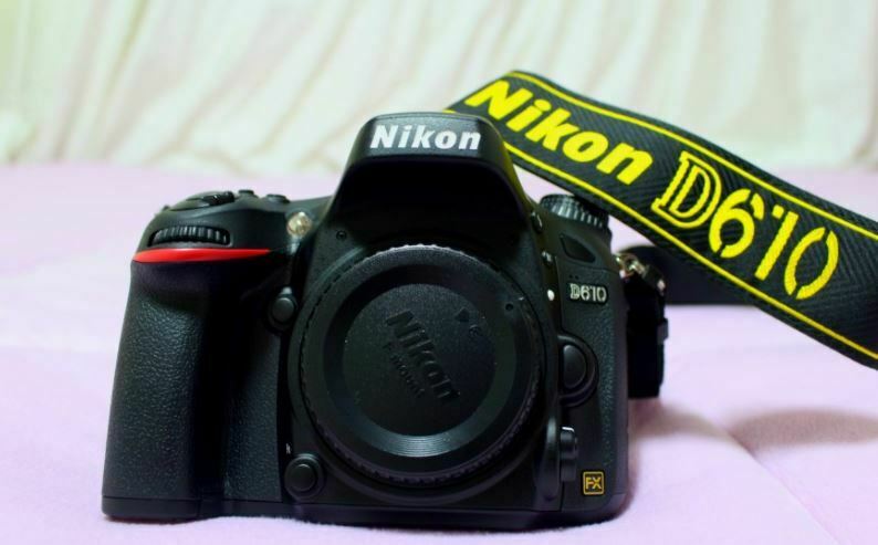 Nikon D610 24.3 MP CMOS FX-Format DSLR Camera (Body Only) Displayed