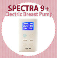 Spectra 9+ Double inhaler set componented Electric PORTABLE Breast Pump Used