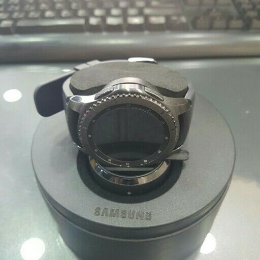 Samsung Galaxy Gear S3 Frontier Smartwatch SM-R760 Bluetooth Ver. [Dark Gray] Used
